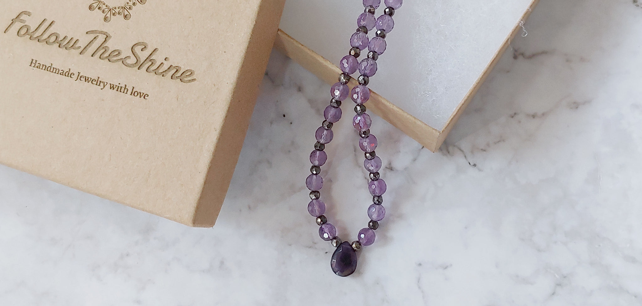 Amethyst necklace